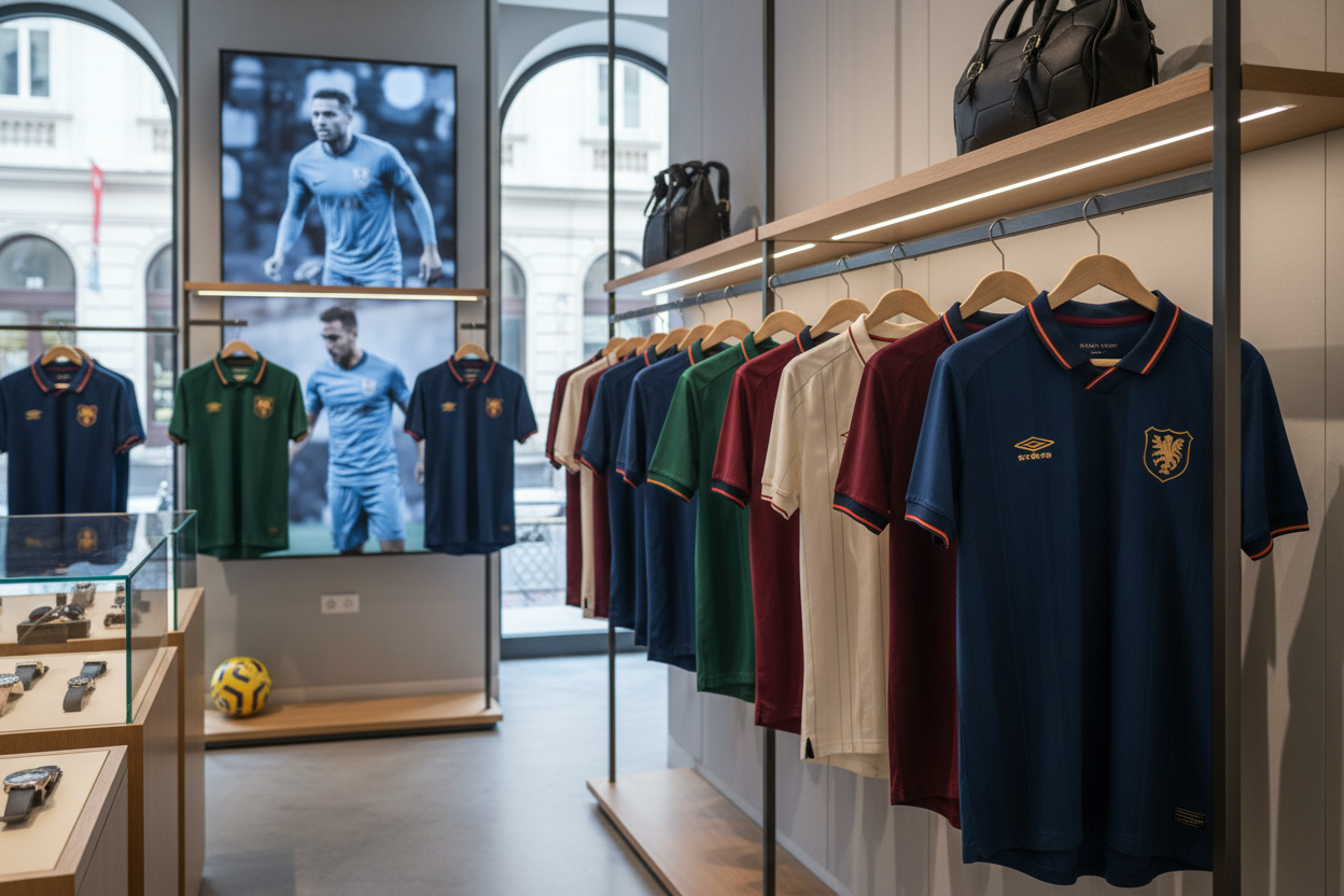 Colección de camisetas europeas